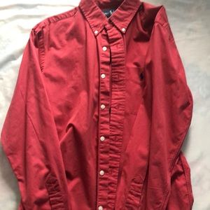 Ralph Lauren casual button-down, size medium